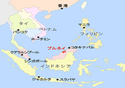 東南アジア地図